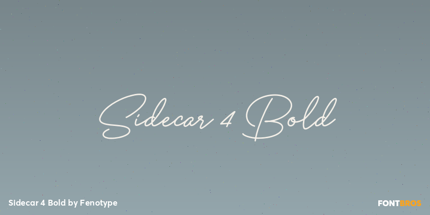 Sidecar 4 Bold Poster