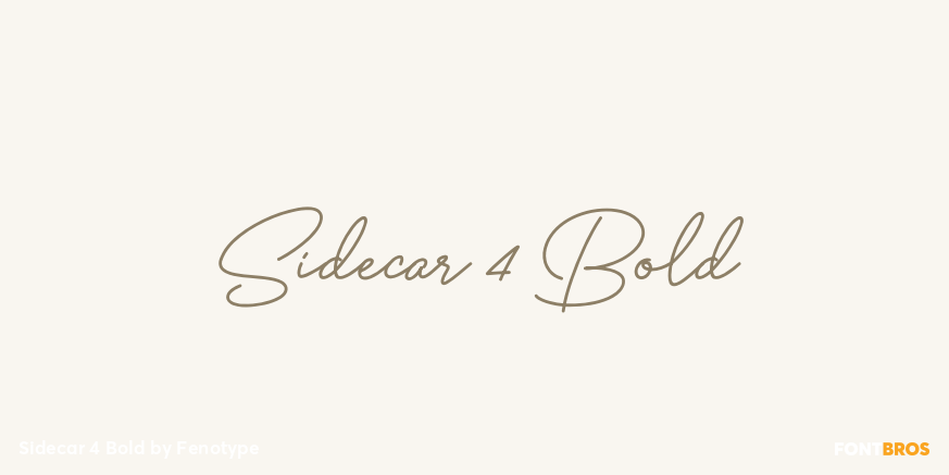 Sidecar 4 Bold Poster