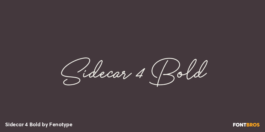 Sidecar 4 Bold Poster