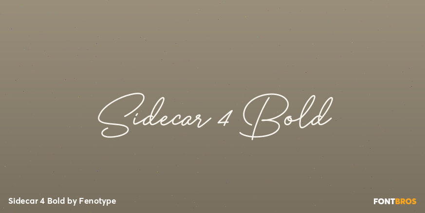 Sidecar 4 Bold Poster