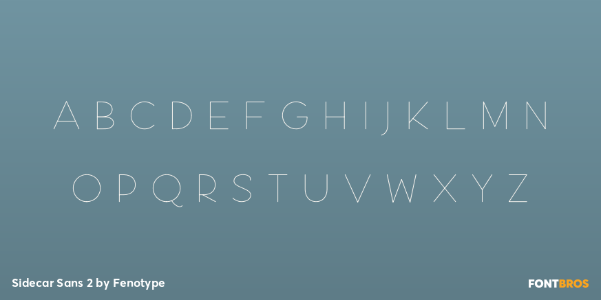 Sidecar Sans 2 Font Poster #1