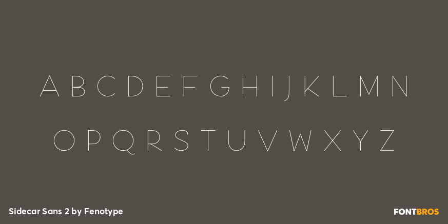 Sidecar Sans 2 Font Poster #1