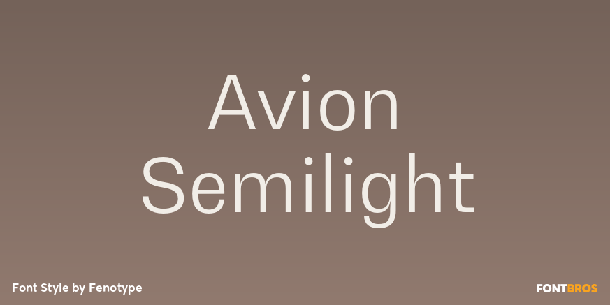 Avion Semilight Poster