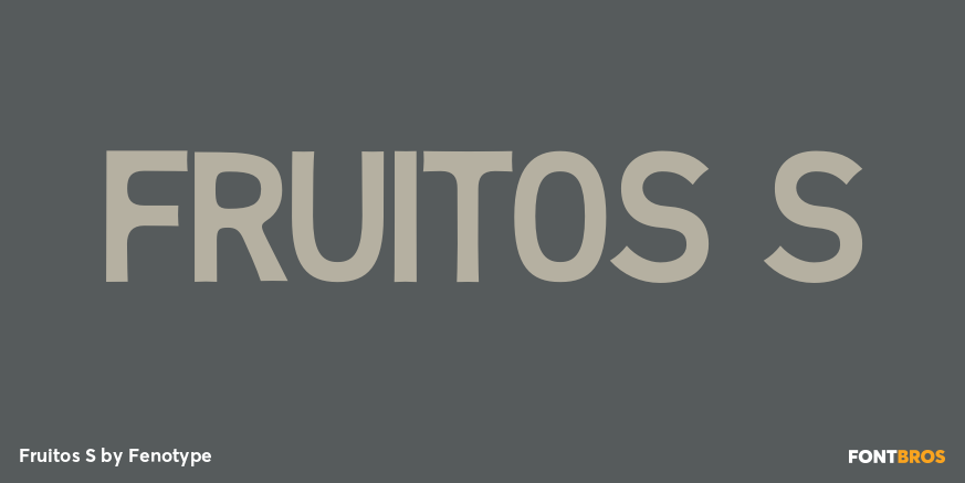 Fruitos S Font Poster #1