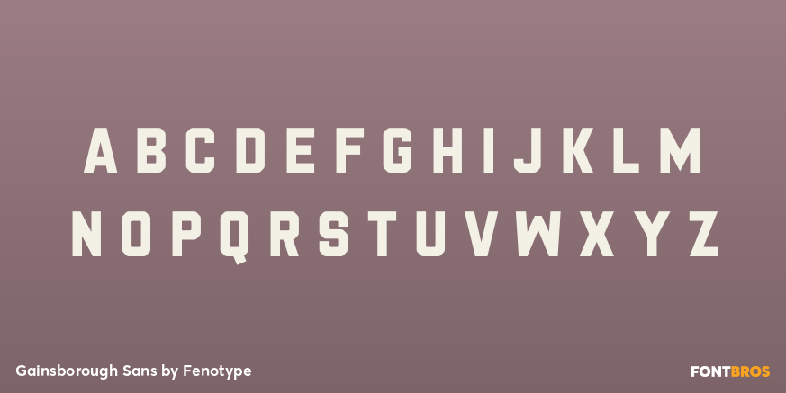 Gainsborough Sans Font Poster #2