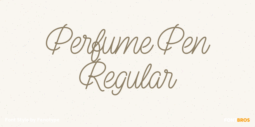 Perfume Pen Regular Poster