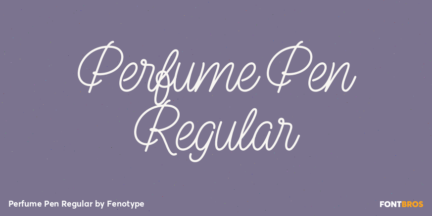 Perfume Pen Regular Poster