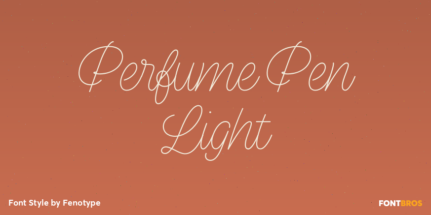 Perfume Pen Light Poster