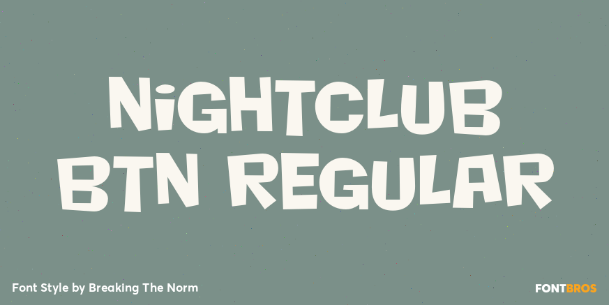 Nightclub BTN Regular Poster