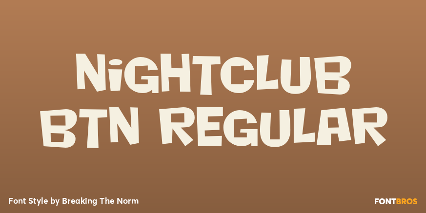 Nightclub BTN Regular Poster