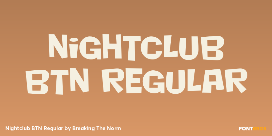 Nightclub BTN Regular Poster