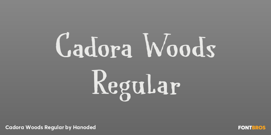 Cadora Woods Regular Poster