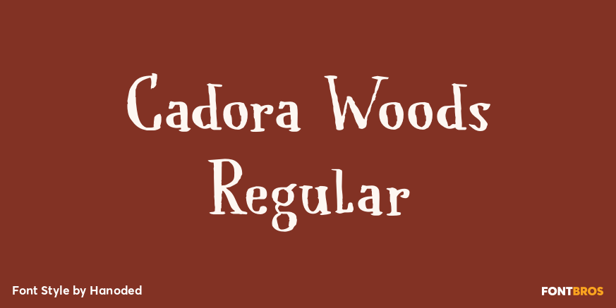 Cadora Woods Regular Poster