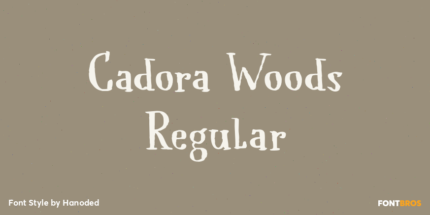 Cadora Woods Regular Poster