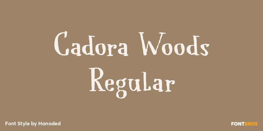 Cadora Woods Regular Poster
