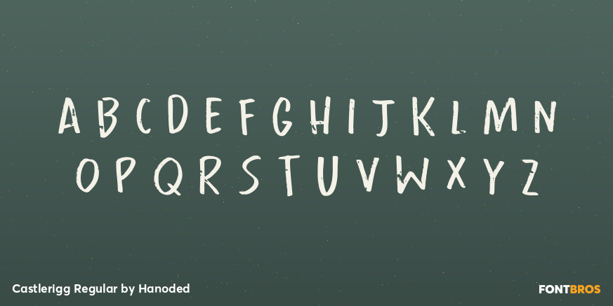 Castlerigg Regular Font Poster #2