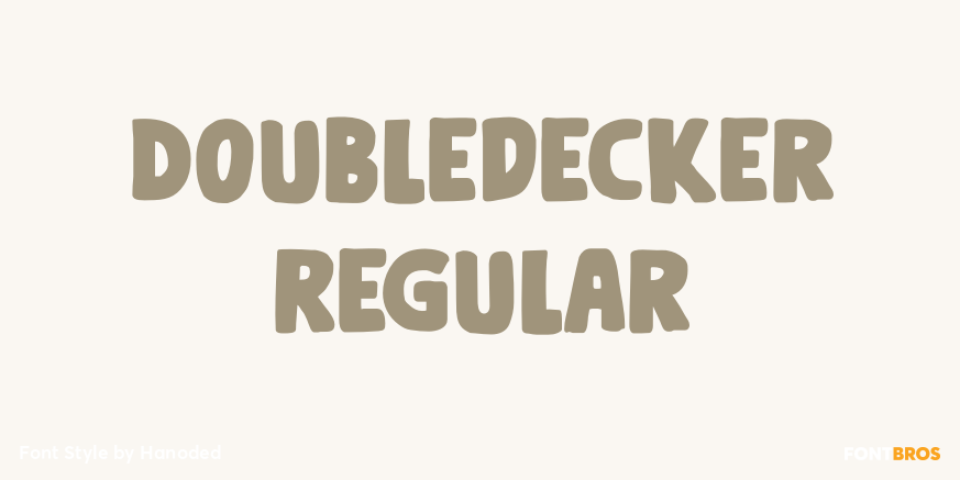 Doubledecker Regular Poster