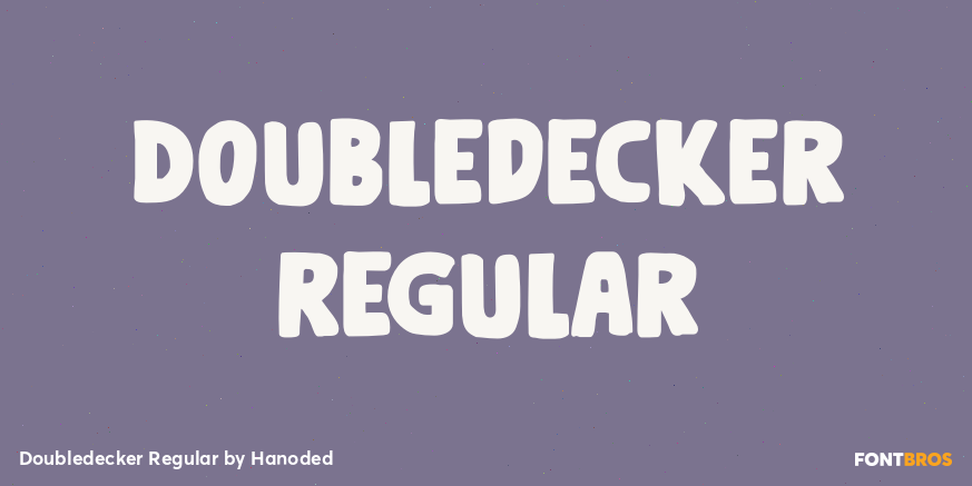 Doubledecker Regular Poster