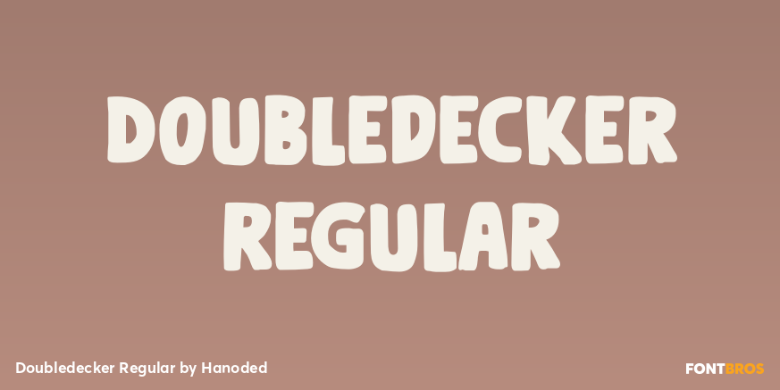 Doubledecker Regular Poster