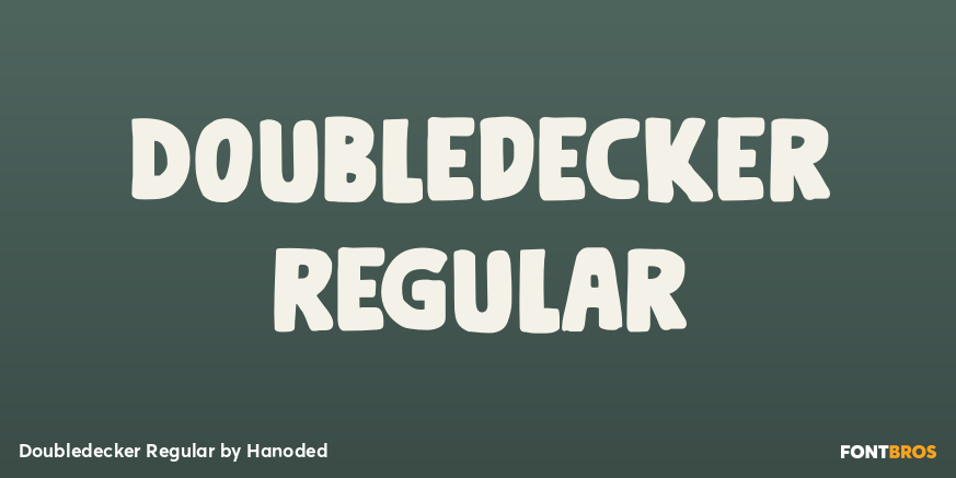 Doubledecker Regular Poster