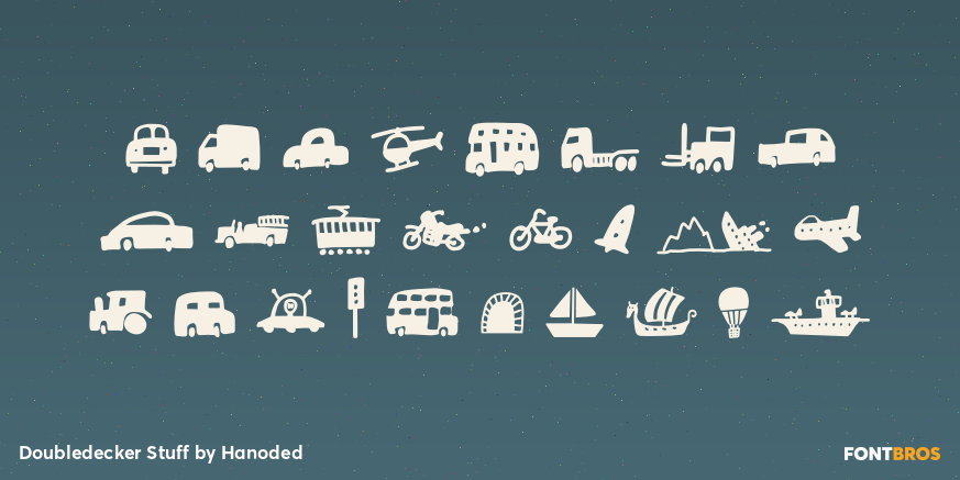 Doubledecker Stuff Font Poster #2