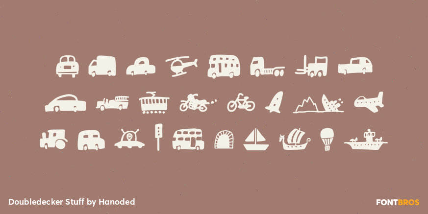 Doubledecker Stuff Font Poster #1