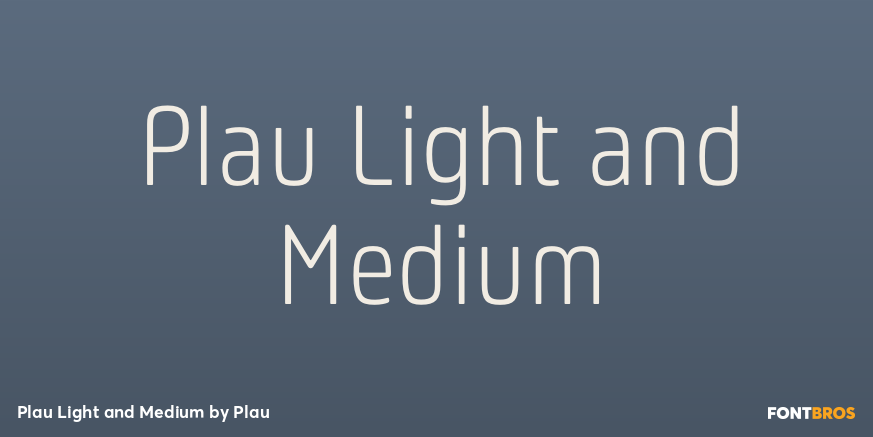 Plau Light and Medium Poster