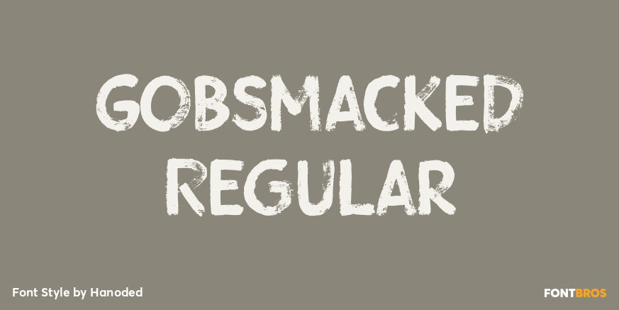 Gobsmacked Regular Poster