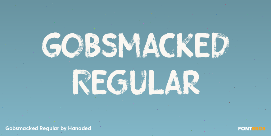 Gobsmacked Regular Poster