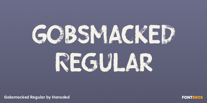 Gobsmacked Regular Poster