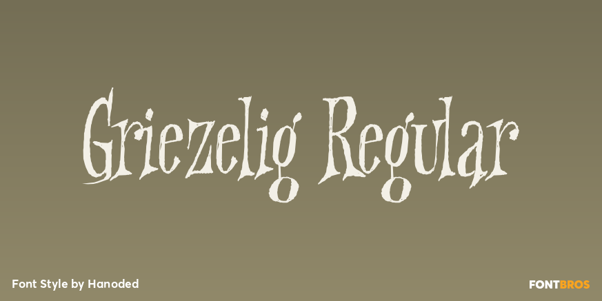 Griezelig Regular Poster