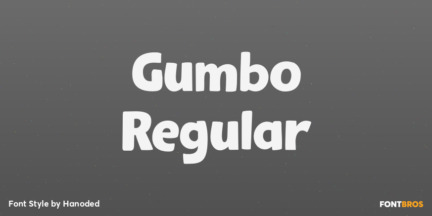 Gumbo Regular Poster