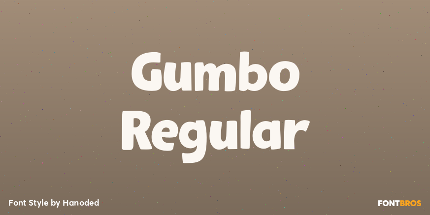 Gumbo Regular Poster