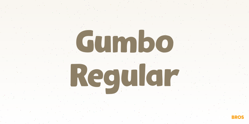 Gumbo Regular Poster