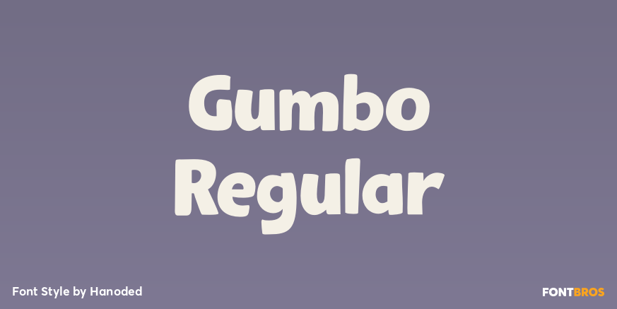 Gumbo Regular Poster