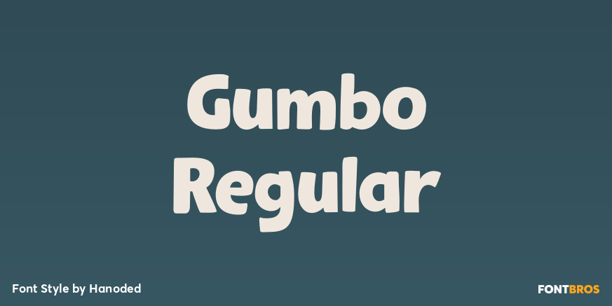 Gumbo Regular Poster