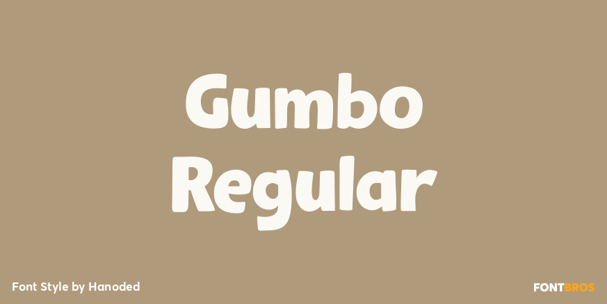 Gumbo Regular Poster