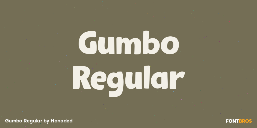 Gumbo Regular Poster