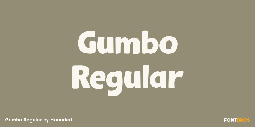 Gumbo Regular Poster