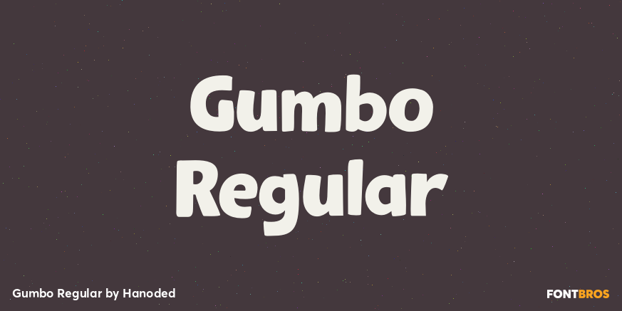 Gumbo Regular Poster