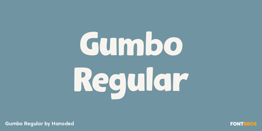 Gumbo Regular Poster