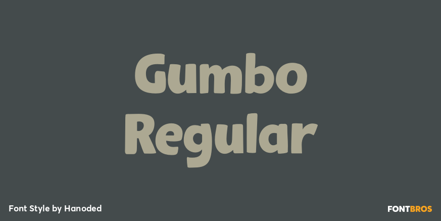 Gumbo Regular Poster