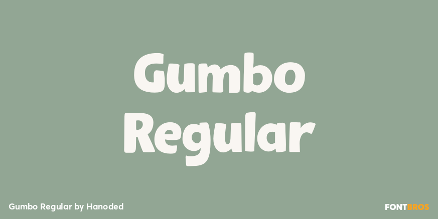 Gumbo Regular Poster