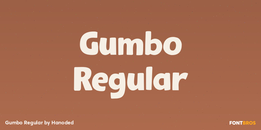 Gumbo Regular Poster