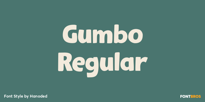 Gumbo Regular Poster
