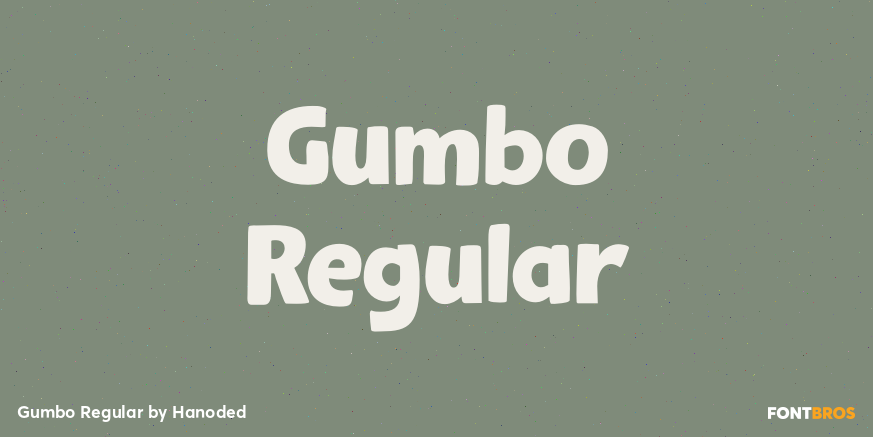Gumbo Regular Poster