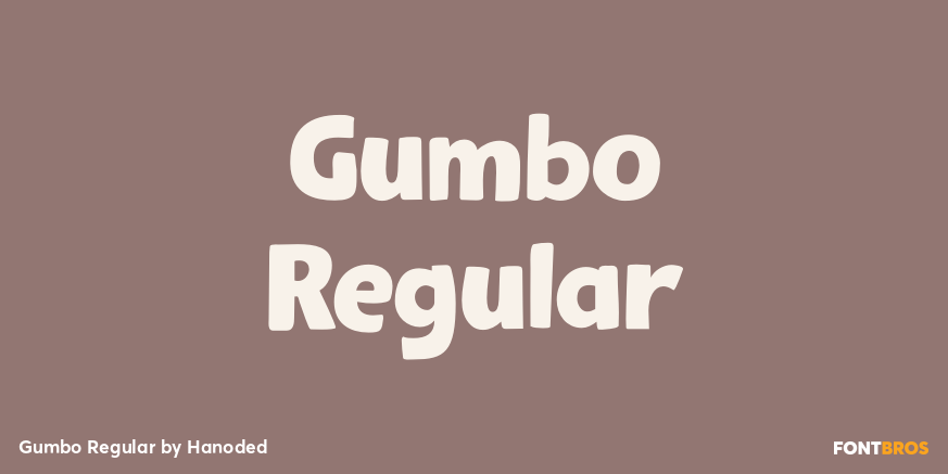 Gumbo Regular Poster