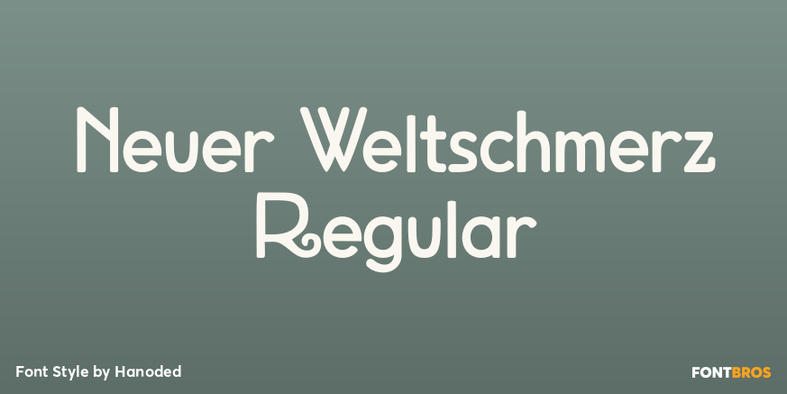 Neuer Weltschmerz Regular Poster