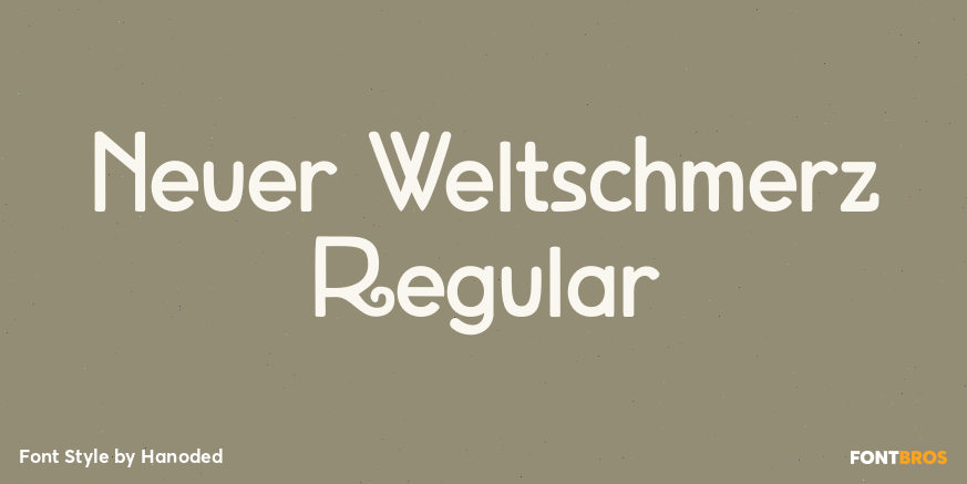 Neuer Weltschmerz Regular Poster