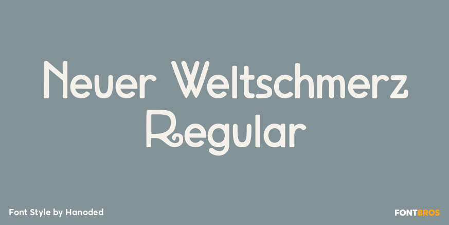 Neuer Weltschmerz Regular Poster